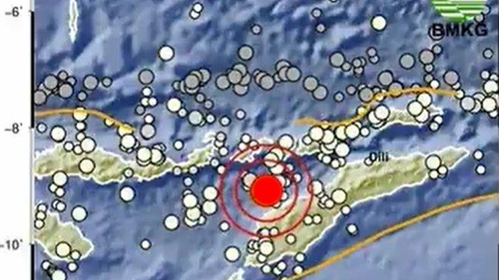 GEMPA LEMBATA NTT - Informasi BMKG terbaru, sebut pusat gempa terkini berada 77 km di tenggara Lembata, NTT. Cek magnitudo dan titik koordinat gempa bumi Lembata NTT.