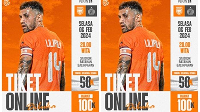 Pertandingan Liga 1 Borneo FC vs Persija Jakarta, sebagai tim tuan rumah panitia telah menjual tiket pertandingan secara online. Cek mekanisme pembeliannya di sini.