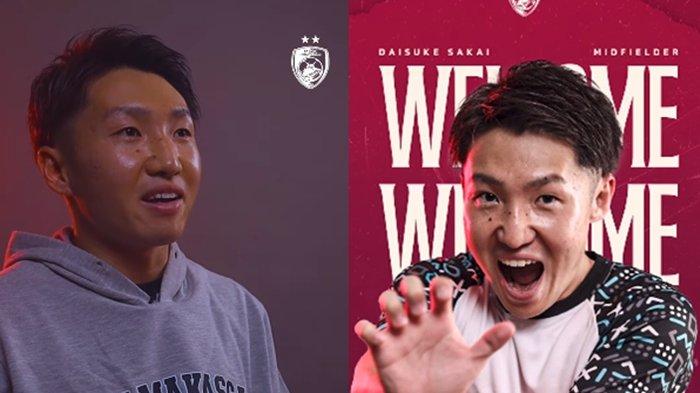 FOTO Daisuke Sakai. Taisei Marukawa cs di Dewa United jadi korban perdana ketajaman Daisuke Sakai Bomber baru PSM Makassar di Liga 1 tersebut, cek profilnya di sini.