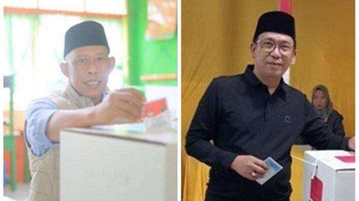 Ilustrasi - Datu Iman Suramenggala (kiri) menyampaikan selamat kepada Syarwani melalui account Whatsapp miliknya, Rabu (27/11/2024) (TribunKaltara.com / Istimewa)