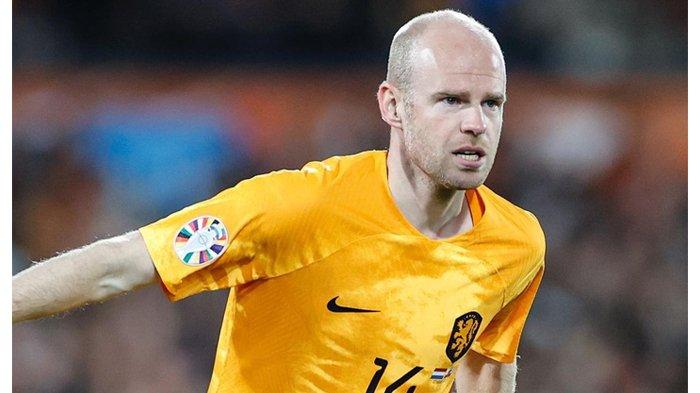 Davy Klaassen saat memperkuat Timnas Belanda.