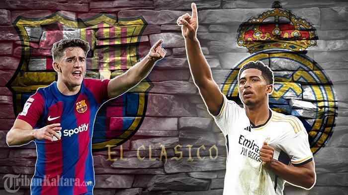 El Clasico Barcelona vs Real Madrid.