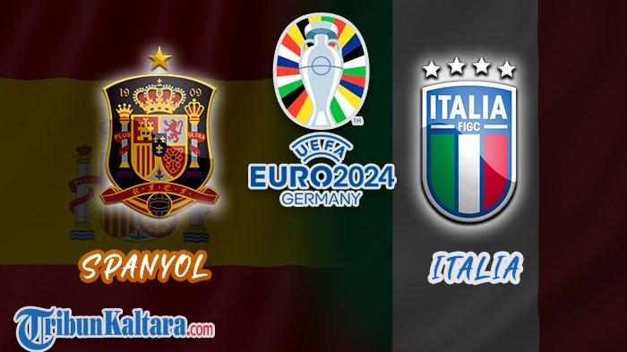 Spanyol vs Italia Piala Eropa 2024. (TribunKaltara.com/Cornel Dimas Satrio K)