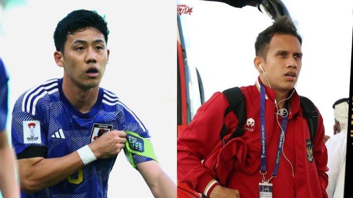 FOTO Egy Maulana Vikri dan Wataru Endo (kiri). Tinggal hitungan jam duel Timnas Indonesia vs Jepang di Piala Asia 2023 akan tersaji, Egy Maulana Vikri pun kini tak sabar ladeni Wataru Endo Cs.