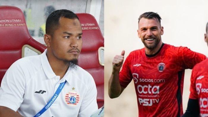 FOTO Ferdiansyah dan Marko Simic (kanan). Skuat Persija Jakarta yang tak diperkuat Marko Simic hinga sejumlah pilar di turnamen pramusim Liga 1 RCTI Premium Sports, hanya jadi runner-up