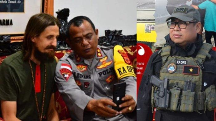FOTO Kapten Philip Mark Mehrtens (kiri) dan Faizal Ramadhani (kanan). Kepala Satgas Operasi Damai Cartenz 2024 Brigjen Pol Faizal Ramadhani yang beri penjelasan soal bebasnya Kapten Philip Mark Mehrtens pilot Susi Air yang disandera KKB Papua.