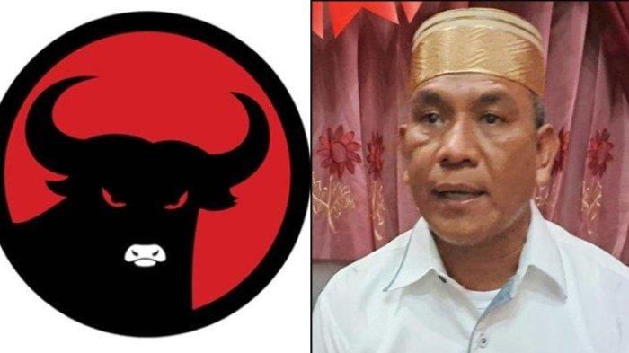 FOTO Logo PDIP dan Andi Sulaiman. Bakal Calon Gubernur Kaltara Andi Sulaiman membenarkan dirinya mendapat surat undangan jelang Pilkada Kaltara ke kantor DPP PDIP di Jakarta pada Senin 26 Agustus 2024 hari ini.