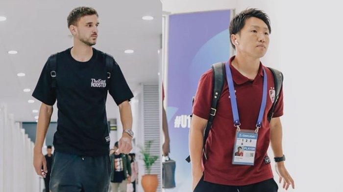 FOTO Nermin Haljetan dan Daisuke Sakai (kanan).