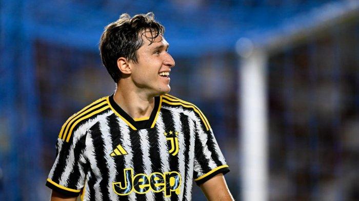 Federico Chiesa saat masih memperkuat Juventus.