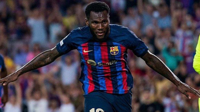 Gelandang Barcelona, Franck Kessie. (Instagram / @fcbarcelona)