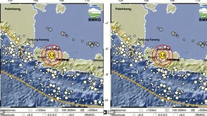 GEMPA TERKINI BEKASI - Simak kabar terbaru dari Badan Meteorologi Klimatologi dan Geofisika atau BMKG yang merilis info gempa terkini di Kabupaten Bekasi, Provinsi Jawa Barat hari ini pada Kamis 20 Februari 2025. Dalam rilis terbarunya, BMKG sebut gempa terkini yang guncang tenggara Bekasi, Jawa Barat miliki magnitudo 3.8.