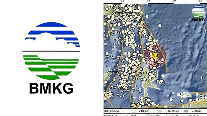 GEMPA DARUBA MALUT - Tangkapan layar Badan Metereologi Klimatologi dan Geofisika, Senin (24/3/2025). Informasi gempa hari ini guncang wilayah Daruba Maluku Utara di kedalaman 213 km.