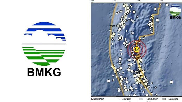 GEMPA SABANG ACEH - Tangkapan layar Badan Metereologi Klimatologi dan Geofisika, Rabu (25/6/2025). Informasi gempa hari ini dengan magnitudo 4.6 guncang Kota Sabang, Aceh di kedalaman 173 km.