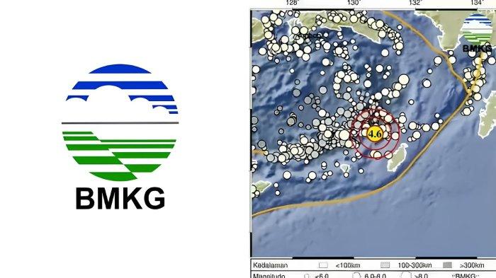 GEMPA MALUKU TENGGARA BARAT - Tangkapan layar Badan Metereologi Klimatologi dan Geofisika, Rabu (30/4/2025). Informasi gempa hari ini dengan kekuatan magnitudo 4.6 getarkan wilayah Maluku Tenggara Barat.