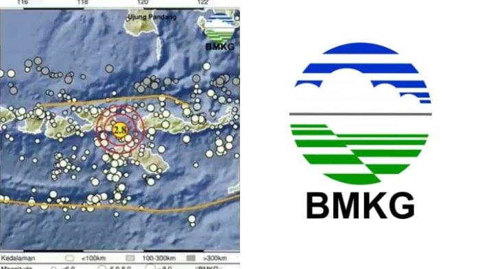 GEMPA TAMBOLAKA NTT - Tangkapan layar Badan Metereologi Klimatologi dan Geofisika, Rabu (5/3/2025). BMKG merilis informasi gempa hari ini dengan magnitudo 2.8 guncang Tambolaka NTT di kedalaman 10 km.