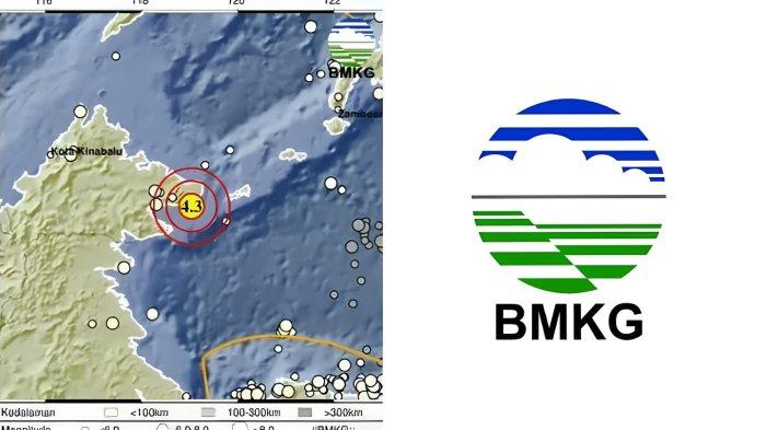 GEMPA TARAKAN KALTARA - Tangkapan layar Badan Metereologi Klimatologi dan Geofisika, Kamis (17/4/2025). Informasi gempa hari ini dengan magnitudo 4.3 guncang Tarakan Kalimantan Utara di kedalaman 5 km.