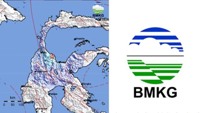 BMKG sebut pusat gempa terkini 2 menit yang lalu berada di darat 6 km di barat daya Sausu Kabupaten Parigi Moutong, Sulawesi Tengah, magnitudo 4.8.