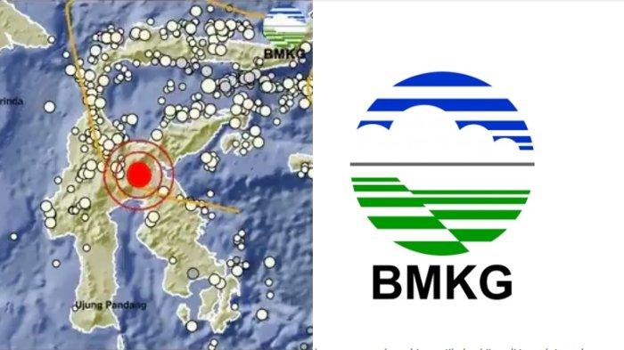 Kabar terbaru, pusat gempa terkini 2 menit yang lalu berada 59 Km di barat laut Luwu Timur, Sulawesi Selatan.