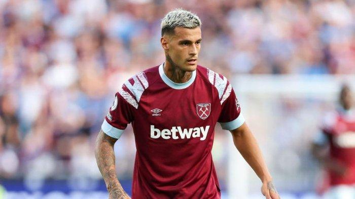 Pemain West Ham, Gianluca Scamacca.