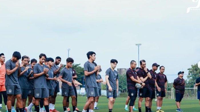 SKUAT PSIS Semarang di Liga 1 tengah latihan.