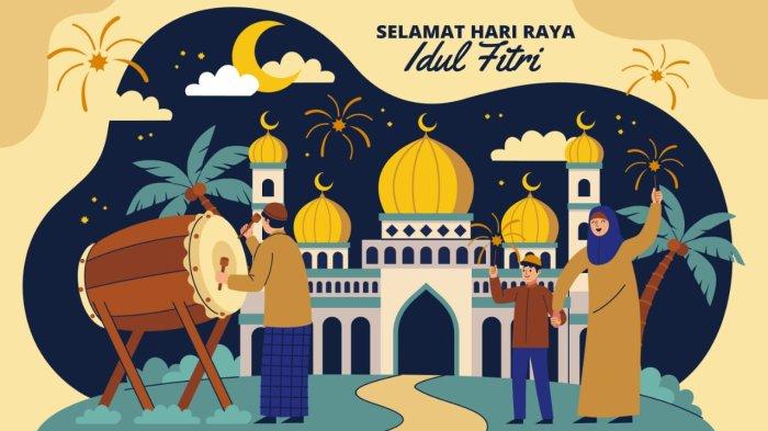 Iustrasi - Kumpulan pantun Hari Raya Idul Fitri 2024 dalam Bahasa Jawa.