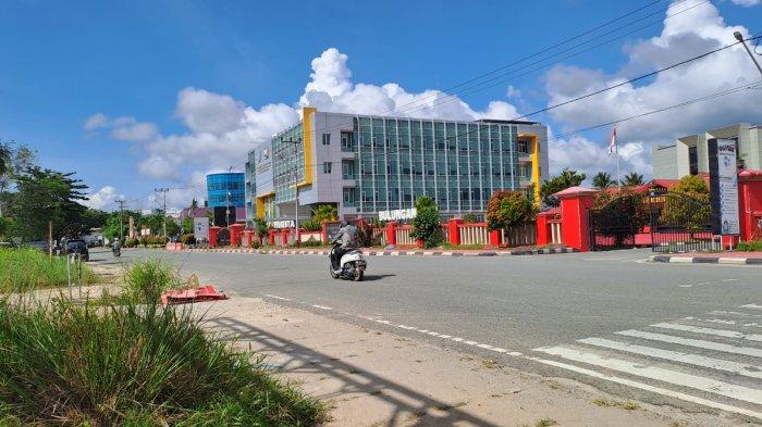 Ilustrasi - Ruas jalan di Tanjung Selor, Kalimantan Utara.