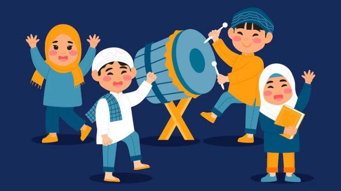 KUMPULAN PANTUN TAKBIRAN - Ilustrasi takbiran dari Freepik.com. Simak kumpulan pantun takbiran Idul Fitri 1446 Hijriah yang bisa dibagikan di malam terakhir Ramadan 2025 agar lebih meriah.