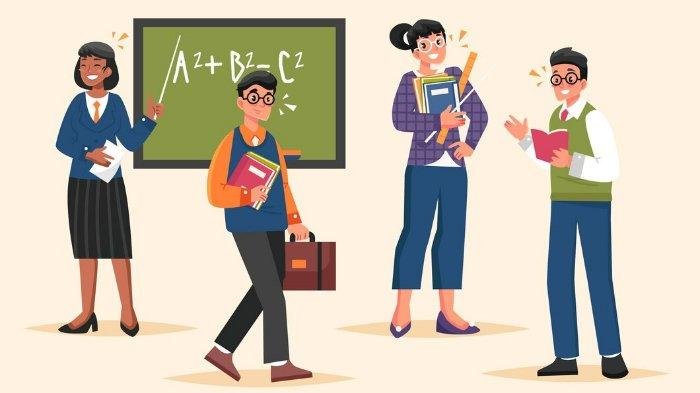 Ilustrasi - Simak kumpulan pantun tentang guru yang menyentuh hati, bagikan di sosial media.