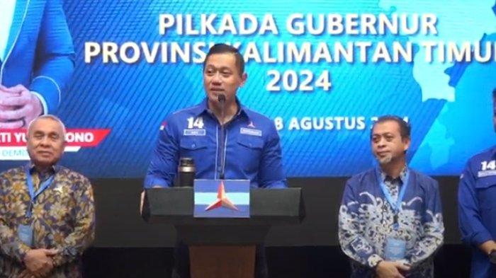 Isran Noor - Hadi Mulyadi resmi kantongi rekomendasi Partai Demokrat untuk tarung di Pilkada Kaltim 2024, hadapi Rudy Masud - Seno Aji.