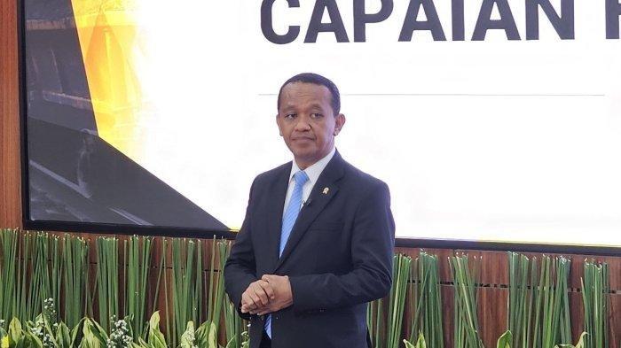 BAHLIL LAHADALIA - Menteri Energi dan Sumber Daya Mineral (ESDM) Bahlil Lahadalia di konferensi pers Capaian Kinerja Sektor ESDM Tahun 2024 di Jakarta, Senin (3/2/2025). Bahlil Lahadalia berikan dukungan untuk pemerintahan Prabowo-Gibran hingga selesai.