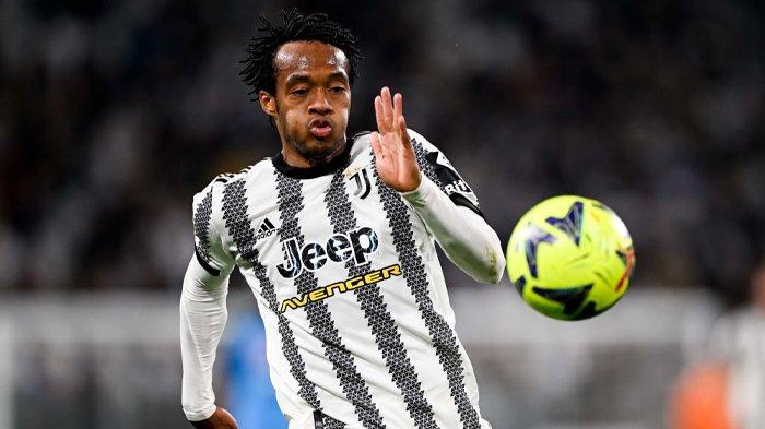 Juan Cuadrado ketika memperkuat Juventus pada musim 2022/2023.
