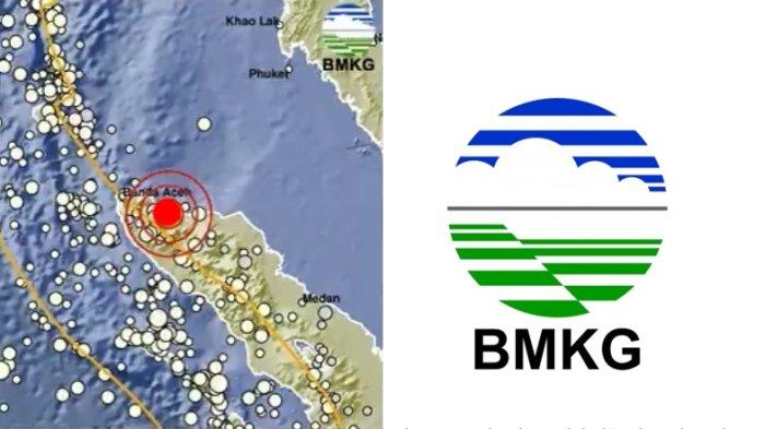Update BMKG, pusat gempa terkini 2 menit yang lalu berada 27 Km di barat laut Kabupaten Pidie Jaya, Aceh pada Senin 11 Desember 2023.