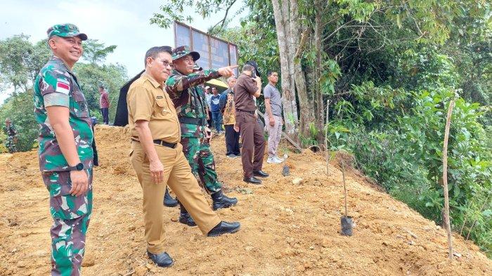 Kegiatan TTMD oleh Kodim 0903/Bulungan dan Pemkab Bulungan, di Desa Gunung Seriang.