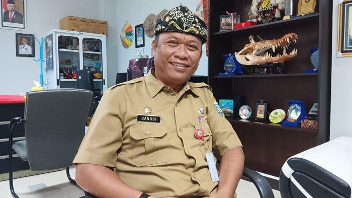 Kepala Disdukcapil Kaltara, Sanusi, saat ditemui di kantornya (TribunKaltara.com / Desi Kartika )