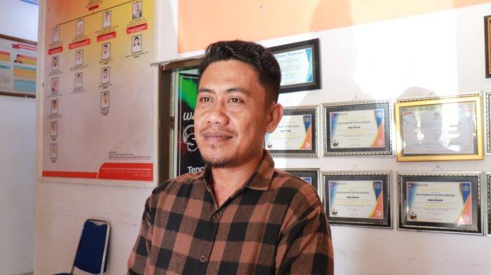 Ketua KPU Bulungan, Mahdi E Paokuma saat ditemui oleh awak media di Kantor KPU Bulungan, Rabu (5/6/2024)