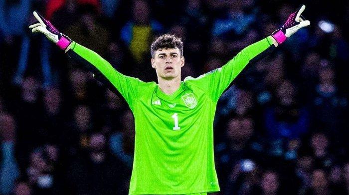 Kiper asal Spanyol Kepa Arrizabalaga. (Instagram/@realmadrid)
