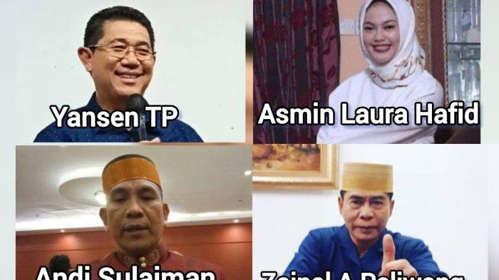 Kolase empat nama yang mendaftar di Partai Hanura Kaltara.