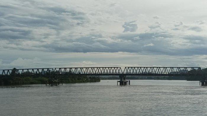 Kondisi Cuaca awal 2024 diwarnai musim hujan di sekitar wilayah Malinau, Kalimantan Utara, Minggu (4/1/2024).