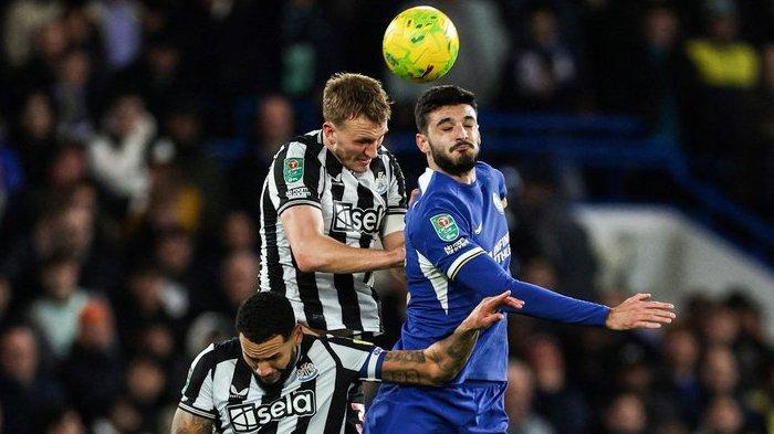 Laga sengit Chelsea vs Newcastle United di perempat final Carabao Cup