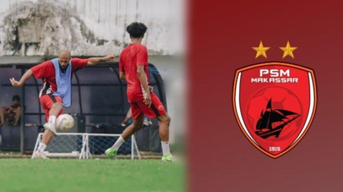 MISI ALEX TANQUE - Tampak Alex Tanque saat latihan bareng PSM. Kini Alex Tanque bisa jadi ancaman buat pesaing PSM Makassar di Liga 1 musim depan, seperti Persib Bandung, hingga Persija Jakarta.