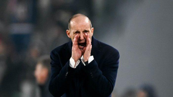 Pelatih Juventus, Massimiliano Allegri.