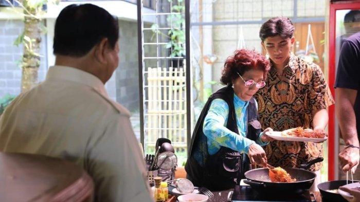 Menhan Prabowo saat bertemu dengan Susi Pudjiastuti (instagram/@prabowo)