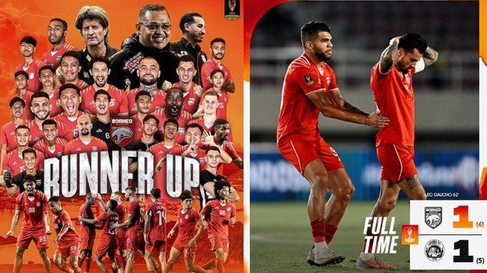 Mimpi Borneo FC jadi juara Piala Presiden 2024 berantakan usai kalah lawan Arema FC di partai final turnamen pramusim sebelum Liga 1 tersebut.