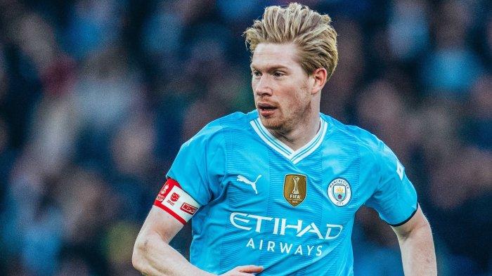 Momen comeback Kevin De Bruyne saat Man City melakoni laga putaran ketiga Piala FA, Minggu (7/1/2023).