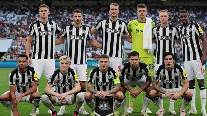 Newcastle United di Liga Champions. (Twitter / @ChampionsLeague)