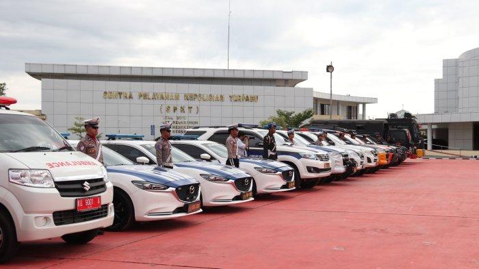 OPERASI PATUH KAYAN 2025 - Apel menandai dimulainya operasi Operasi Patuh Kayan 2025 di Mapolda Kaltara, Senin (14/07/2025).