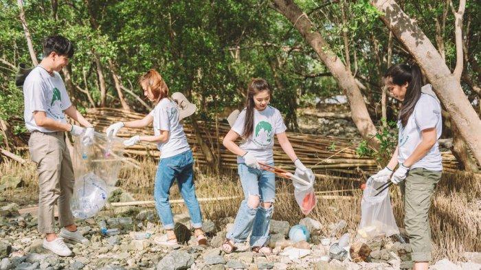 Ilustrasi - Kumpulan pantun bertema sampah, ajakan mencintai lingkungan dengan menjaga kebersihan.