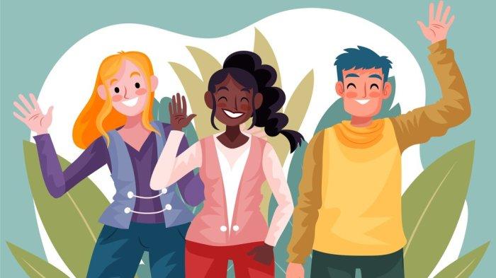 ILUSTRASI PANTUN LUCU - Gambar orang tertawa. Kumpulan pantun lucu yang lagi viral di sosial media