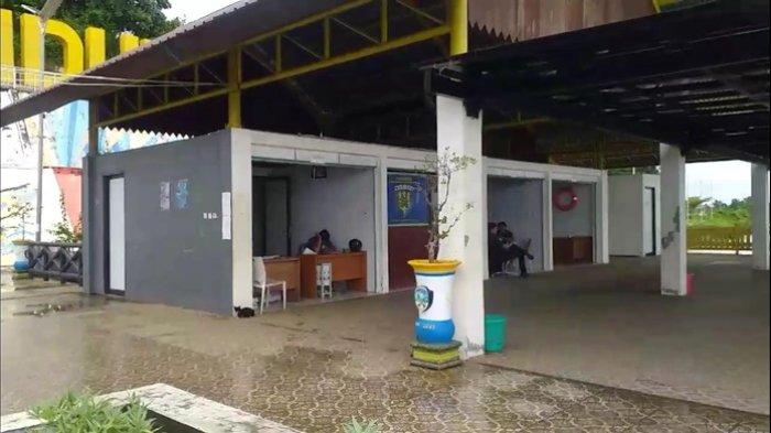 Pelabuhan Keramat Tideng Pale akan digambar mural dinding untuk menyambut Irau Ke-7 KTT 2024. (TribunKaltara.com/Rismayanti)