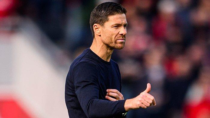 POTENSI LAWAN MANTAN - Pelatih Bayer Leverkusen, Xabi Alonso. Pria asal Spanyol ini berpotensi menghadapi mantan klubnya, Real Madrid, pada babak 16 besar Liga Champions, yang akan diundi Jumat (21/2/2025).